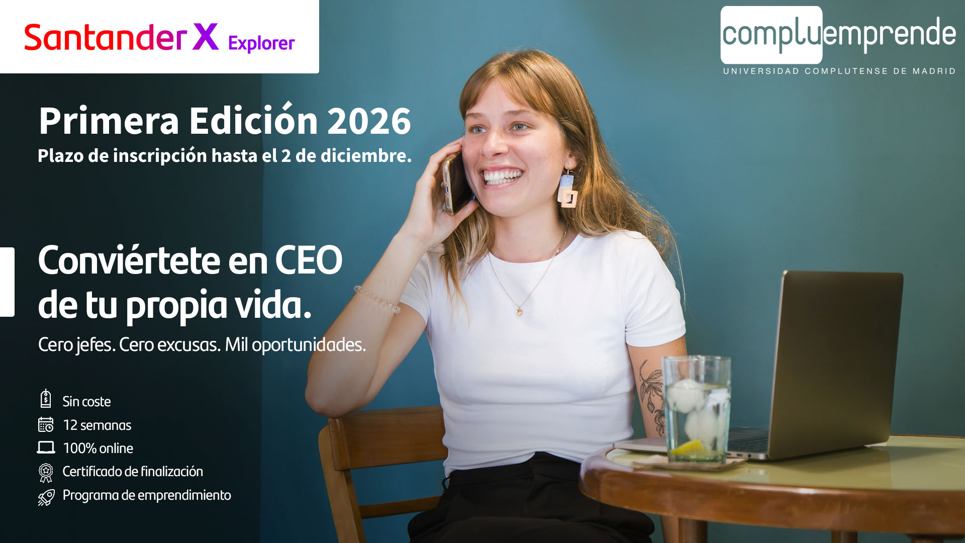 ¡Inscríbete en la primera edición del Programa Explorer 2026!